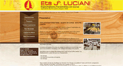 Desktop Screenshot of lucianibois.com